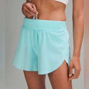 Lulu Lemon fast and free reflective high rise shorts 3”